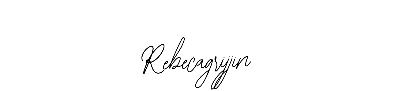 Make a beautiful signature design for name Rebecagrijjin. With this signature (Bearetta-2O07w) style, you can create a handwritten signature for free. Rebecagrijjin signature style 12 images and pictures png