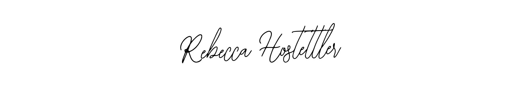 Use a signature maker to create a handwritten signature online. With this signature software, you can design (Bearetta-2O07w) your own signature for name Rebecca Hostettler. Rebecca Hostettler signature style 12 images and pictures png