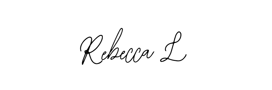 Bearetta-2O07w is a professional signature style that is perfect for those who want to add a touch of class to their signature. It is also a great choice for those who want to make their signature more unique. Get Rebecca L name to fancy signature for free. Rebecca L signature style 12 images and pictures png