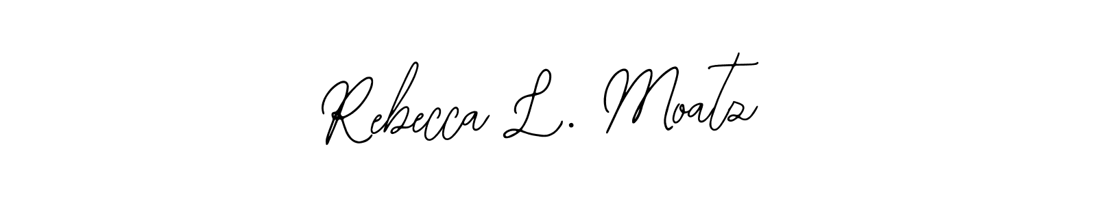 You can use this online signature creator to create a handwritten signature for the name Rebecca L. Moatz. This is the best online autograph maker. Rebecca L. Moatz signature style 12 images and pictures png