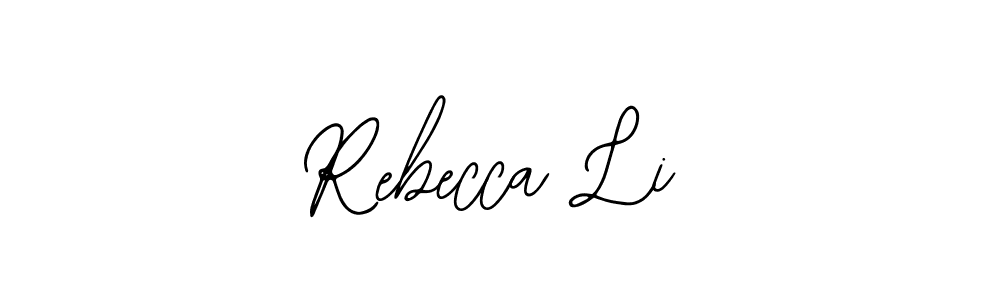 Create a beautiful signature design for name Rebecca Li. With this signature (Bearetta-2O07w) fonts, you can make a handwritten signature for free. Rebecca Li signature style 12 images and pictures png