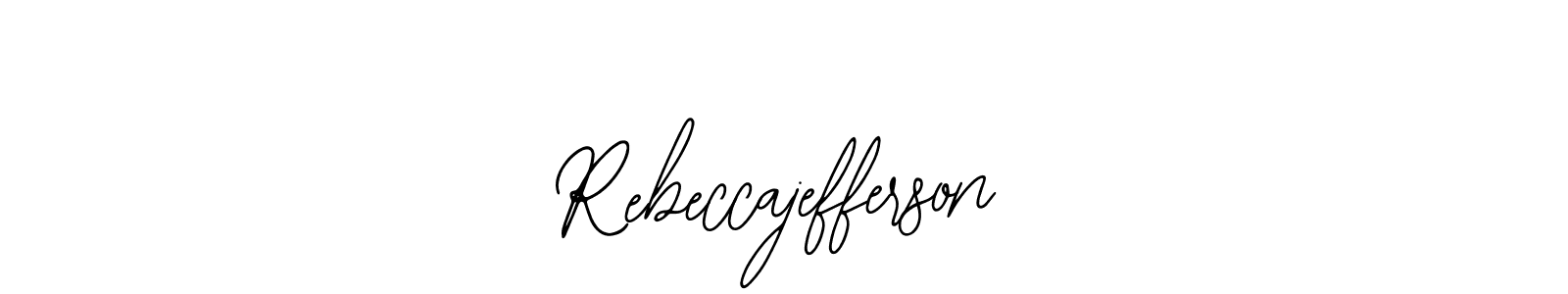 Also we have Rebeccajefferson name is the best signature style. Create professional handwritten signature collection using Bearetta-2O07w autograph style. Rebeccajefferson signature style 12 images and pictures png