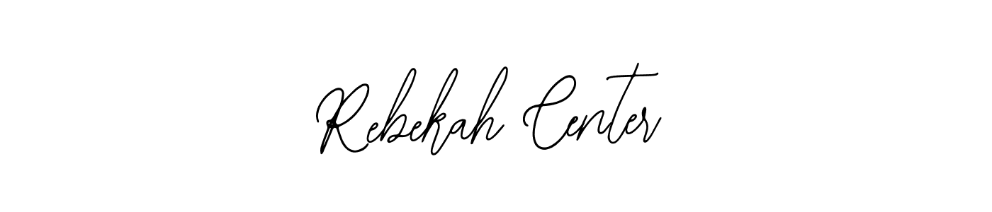 Design your own signature with our free online signature maker. With this signature software, you can create a handwritten (Bearetta-2O07w) signature for name Rebekah Center. Rebekah Center signature style 12 images and pictures png