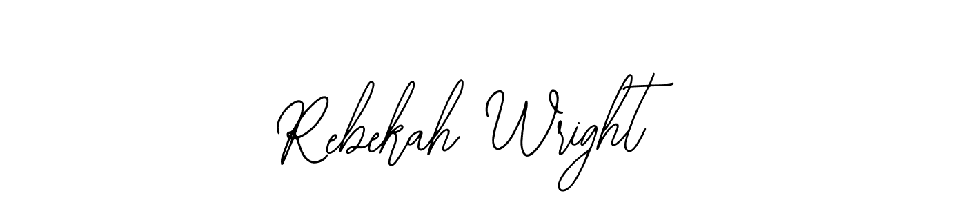 See photos of Rebekah Wright official signature by Spectra . Check more albums & portfolios. Read reviews & check more about Bearetta-2O07w font. Rebekah Wright signature style 12 images and pictures png