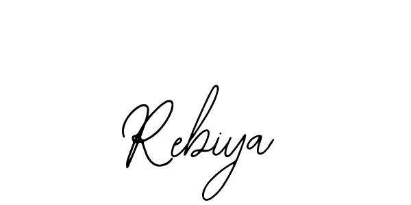 Here are the top 10 professional signature styles for the name Rebiya. These are the best autograph styles you can use for your name. Rebiya signature style 12 images and pictures png