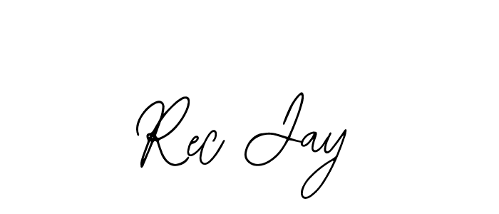 Similarly Bearetta-2O07w is the best handwritten signature design. Signature creator online .You can use it as an online autograph creator for name Rec Jay. Rec Jay signature style 12 images and pictures png