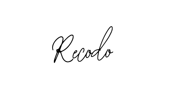 Create a beautiful signature design for name Recodo. With this signature (Bearetta-2O07w) fonts, you can make a handwritten signature for free. Recodo signature style 12 images and pictures png