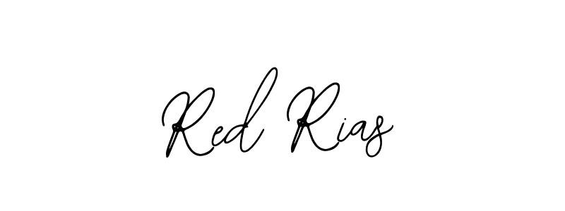 How to make Red Rias name signature. Use Bearetta-2O07w style for creating short signs online. This is the latest handwritten sign. Red Rias signature style 12 images and pictures png