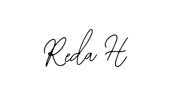 Reda H stylish signature style. Best Handwritten Sign (Bearetta-2O07w) for my name. Handwritten Signature Collection Ideas for my name Reda H. Reda H signature style 12 images and pictures png