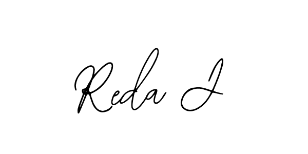 Make a beautiful signature design for name Reda J. Use this online signature maker to create a handwritten signature for free. Reda J signature style 12 images and pictures png