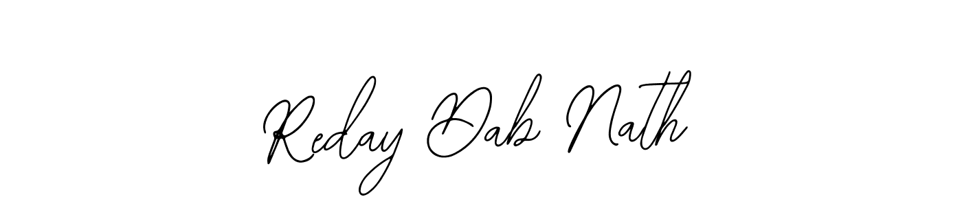 Also You can easily find your signature by using the search form. We will create Reday Dab Nath name handwritten signature images for you free of cost using Bearetta-2O07w sign style. Reday Dab Nath signature style 12 images and pictures png