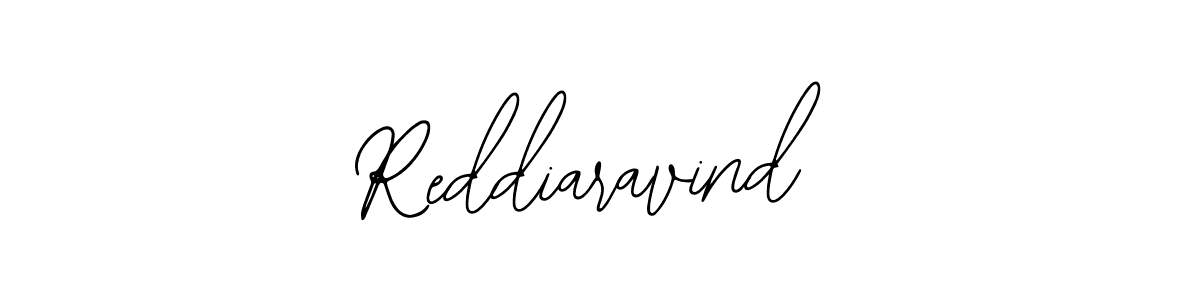 How to make Reddiaravind name signature. Use Bearetta-2O07w style for creating short signs online. This is the latest handwritten sign. Reddiaravind signature style 12 images and pictures png