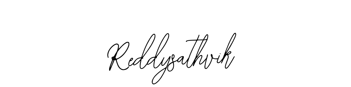 Make a beautiful signature design for name Reddysathvik. With this signature (Bearetta-2O07w) style, you can create a handwritten signature for free. Reddysathvik signature style 12 images and pictures png