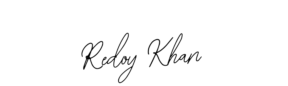 Also we have Redoy Khan name is the best signature style. Create professional handwritten signature collection using Bearetta-2O07w autograph style. Redoy Khan signature style 12 images and pictures png
