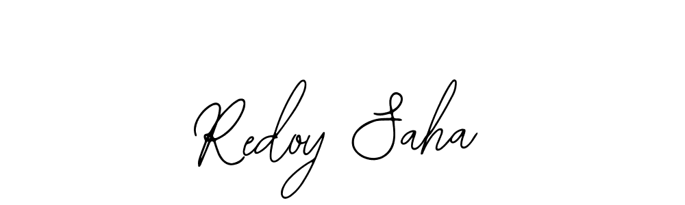 The best way (Bearetta-2O07w) to make a short signature is to pick only two or three words in your name. The name Redoy Saha include a total of six letters. For converting this name. Redoy Saha signature style 12 images and pictures png