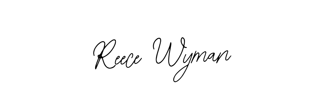 How to make Reece Wyman signature? Bearetta-2O07w is a professional autograph style. Create handwritten signature for Reece Wyman name. Reece Wyman signature style 12 images and pictures png
