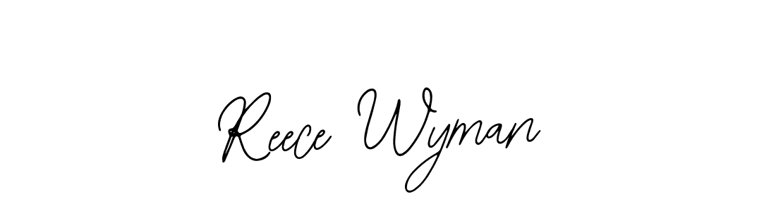 if you are searching for the best signature style for your name Reece Wyman. so please give up your signature search. here we have designed multiple signature styles  using Bearetta-2O07w. Reece Wyman signature style 12 images and pictures png