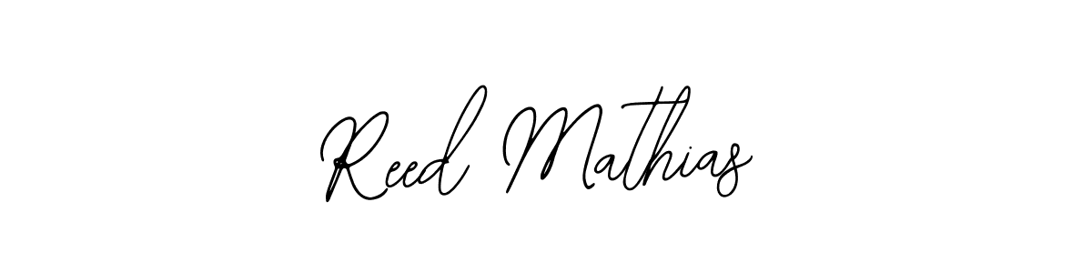 Design your own signature with our free online signature maker. With this signature software, you can create a handwritten (Bearetta-2O07w) signature for name Reed Mathias. Reed Mathias signature style 12 images and pictures png