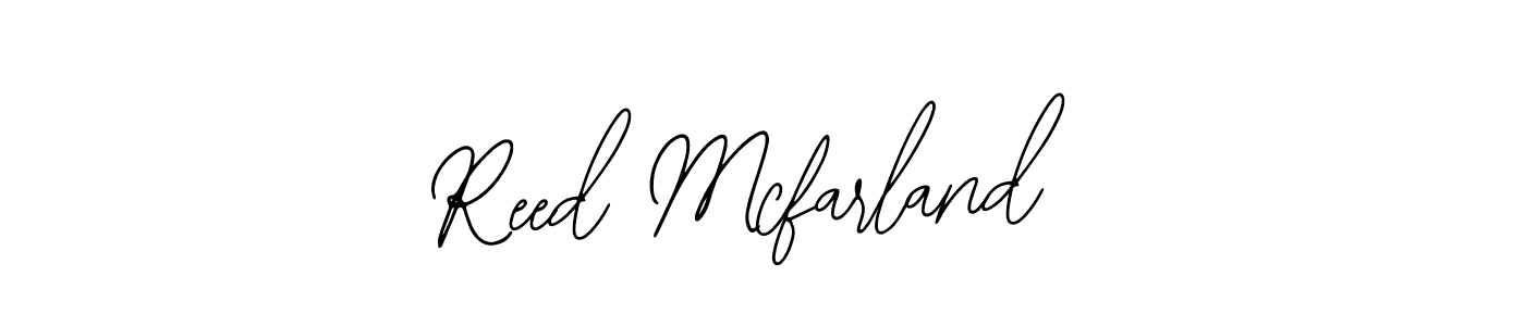 if you are searching for the best signature style for your name Reed Mcfarland. so please give up your signature search. here we have designed multiple signature styles  using Bearetta-2O07w. Reed Mcfarland signature style 12 images and pictures png