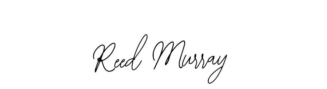 You should practise on your own different ways (Bearetta-2O07w) to write your name (Reed Murray) in signature. don't let someone else do it for you. Reed Murray signature style 12 images and pictures png