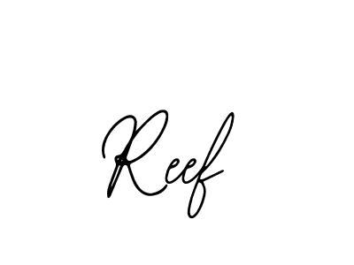 How to make Reef signature? Bearetta-2O07w is a professional autograph style. Create handwritten signature for Reef name. Reef signature style 12 images and pictures png