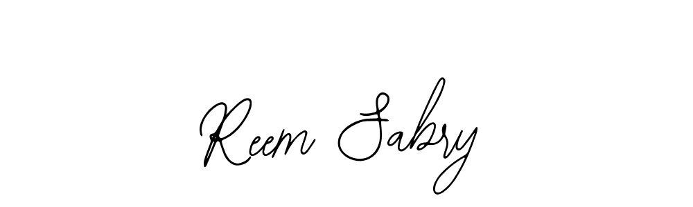 Use a signature maker to create a handwritten signature online. With this signature software, you can design (Bearetta-2O07w) your own signature for name Reem Sabry. Reem Sabry signature style 12 images and pictures png