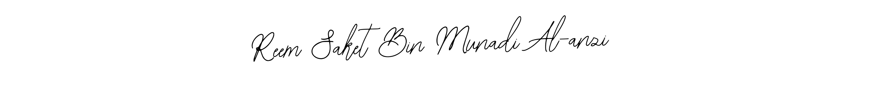 Design your own signature with our free online signature maker. With this signature software, you can create a handwritten (Bearetta-2O07w) signature for name Reem Saket Bin Munadi Al-anzi. Reem Saket Bin Munadi Al-anzi signature style 12 images and pictures png