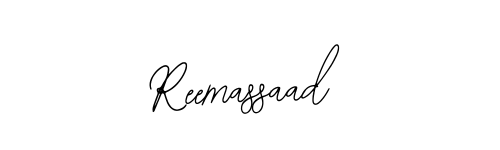 Make a beautiful signature design for name Reemassaad. Use this online signature maker to create a handwritten signature for free. Reemassaad signature style 12 images and pictures png