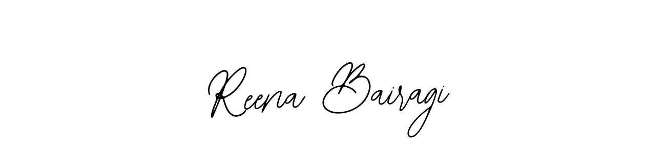 Use a signature maker to create a handwritten signature online. With this signature software, you can design (Bearetta-2O07w) your own signature for name Reena Bairagi. Reena Bairagi signature style 12 images and pictures png