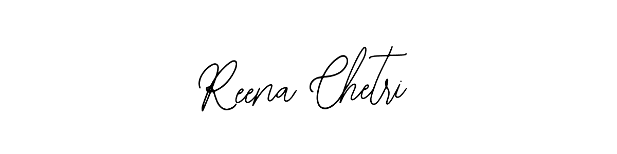 Make a beautiful signature design for name Reena Chetri. Use this online signature maker to create a handwritten signature for free. Reena Chetri signature style 12 images and pictures png