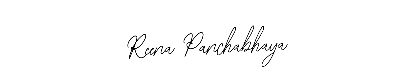 How to make Reena Panchabhaya signature? Bearetta-2O07w is a professional autograph style. Create handwritten signature for Reena Panchabhaya name. Reena Panchabhaya signature style 12 images and pictures png