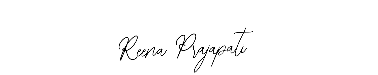Make a beautiful signature design for name Reena Prajapati. Use this online signature maker to create a handwritten signature for free. Reena Prajapati signature style 12 images and pictures png