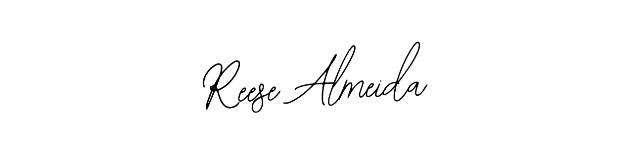 Design your own signature with our free online signature maker. With this signature software, you can create a handwritten (Bearetta-2O07w) signature for name Reese Almeida. Reese Almeida signature style 12 images and pictures png