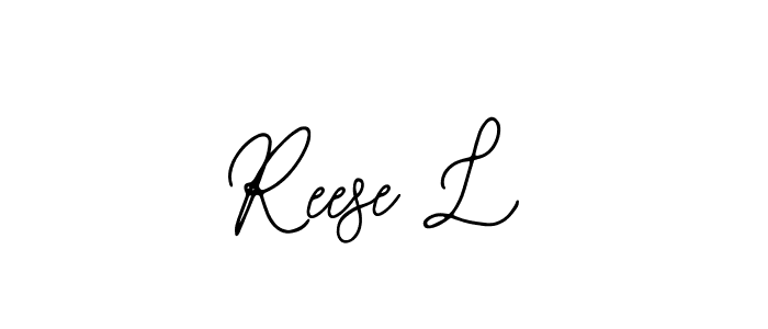 This is the best signature style for the Reese L name. Also you like these signature font (Bearetta-2O07w). Mix name signature. Reese L signature style 12 images and pictures png