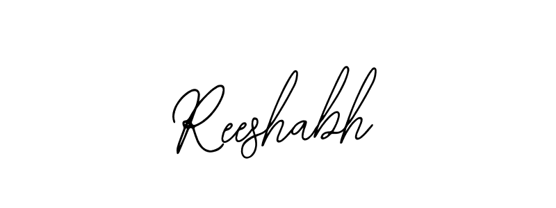 Also we have Reeshabh name is the best signature style. Create professional handwritten signature collection using Bearetta-2O07w autograph style. Reeshabh signature style 12 images and pictures png