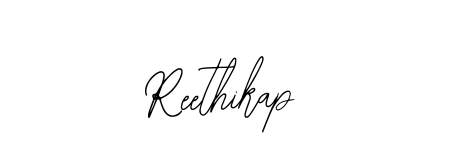 if you are searching for the best signature style for your name Reethikap. so please give up your signature search. here we have designed multiple signature styles  using Bearetta-2O07w. Reethikap signature style 12 images and pictures png