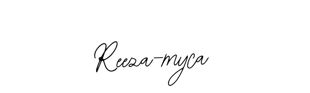 How to Draw Reeza-myca signature style? Bearetta-2O07w is a latest design signature styles for name Reeza-myca. Reeza-myca signature style 12 images and pictures png