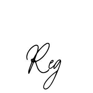 How to make Reg signature? Bearetta-2O07w is a professional autograph style. Create handwritten signature for Reg name. Reg signature style 12 images and pictures png
