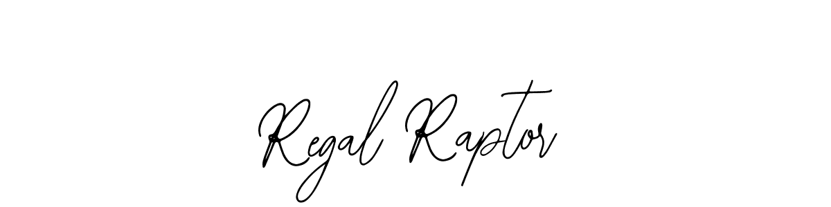 Regal Raptor stylish signature style. Best Handwritten Sign (Bearetta-2O07w) for my name. Handwritten Signature Collection Ideas for my name Regal Raptor. Regal Raptor signature style 12 images and pictures png