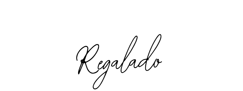 Also You can easily find your signature by using the search form. We will create Regalado name handwritten signature images for you free of cost using Bearetta-2O07w sign style. Regalado signature style 12 images and pictures png