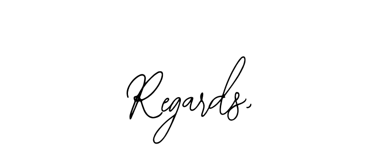 How to Draw Regards, signature style? Bearetta-2O07w is a latest design signature styles for name Regards,. Regards, signature style 12 images and pictures png