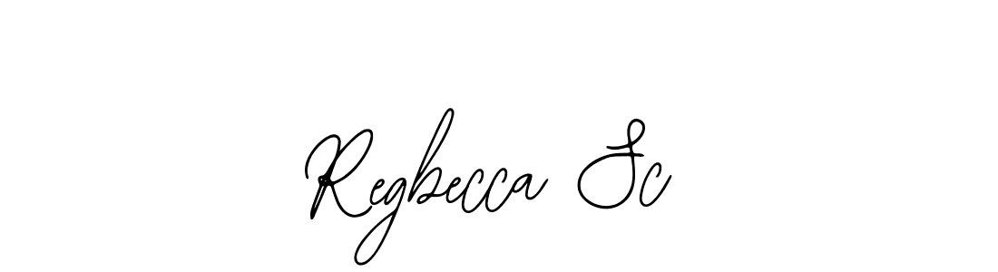 How to make Regbecca Sc signature? Bearetta-2O07w is a professional autograph style. Create handwritten signature for Regbecca Sc name. Regbecca Sc signature style 12 images and pictures png