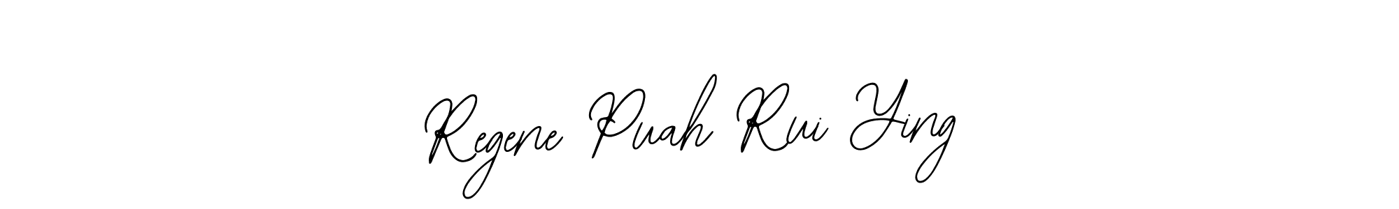 See photos of Regene Puah Rui Ying official signature by Spectra . Check more albums & portfolios. Read reviews & check more about Bearetta-2O07w font. Regene Puah Rui Ying signature style 12 images and pictures png