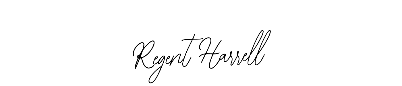 How to make Regent Harrell signature? Bearetta-2O07w is a professional autograph style. Create handwritten signature for Regent Harrell name. Regent Harrell signature style 12 images and pictures png