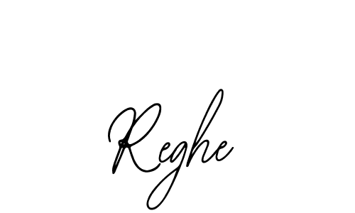 How to make Reghe signature? Bearetta-2O07w is a professional autograph style. Create handwritten signature for Reghe name. Reghe signature style 12 images and pictures png