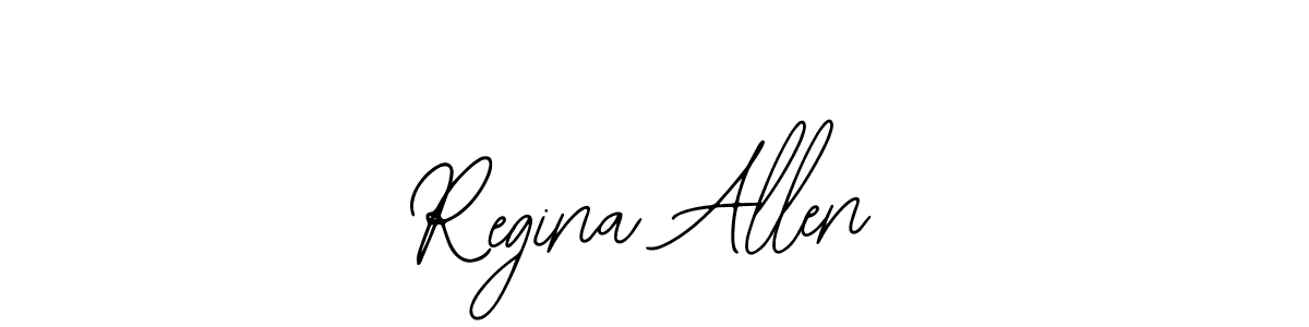 How to make Regina Allen signature? Bearetta-2O07w is a professional autograph style. Create handwritten signature for Regina Allen name. Regina Allen signature style 12 images and pictures png