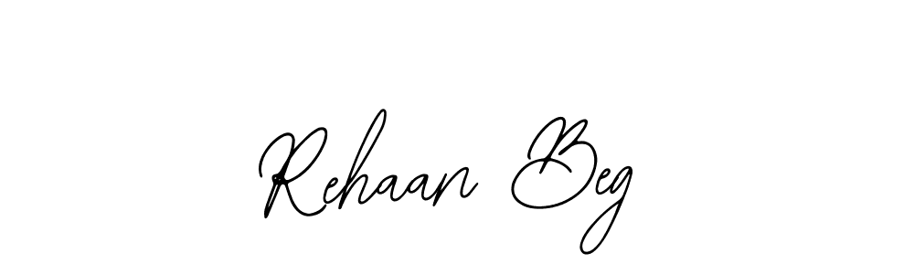 Design your own signature with our free online signature maker. With this signature software, you can create a handwritten (Bearetta-2O07w) signature for name Rehaan Beg. Rehaan Beg signature style 12 images and pictures png