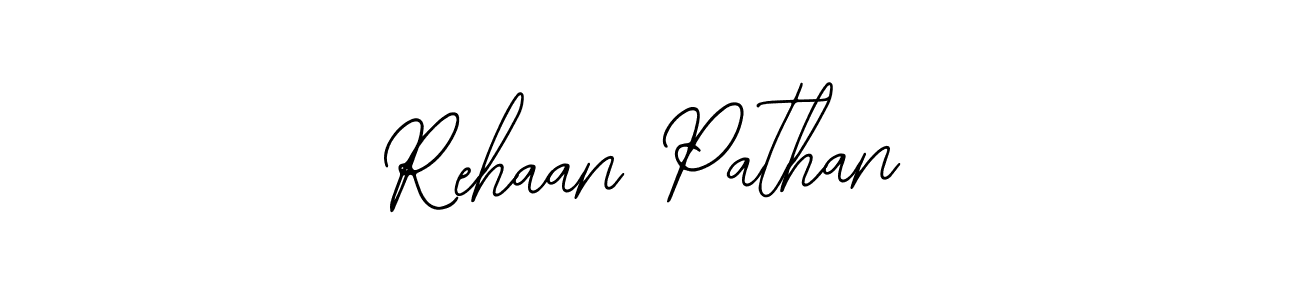 Use a signature maker to create a handwritten signature online. With this signature software, you can design (Bearetta-2O07w) your own signature for name Rehaan Pathan. Rehaan Pathan signature style 12 images and pictures png