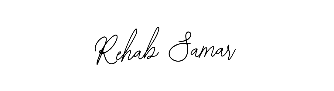 Make a beautiful signature design for name Rehab Samar. With this signature (Bearetta-2O07w) style, you can create a handwritten signature for free. Rehab Samar signature style 12 images and pictures png