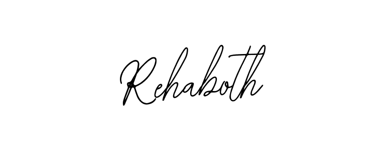 How to make Rehaboth name signature. Use Bearetta-2O07w style for creating short signs online. This is the latest handwritten sign. Rehaboth signature style 12 images and pictures png